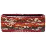 LIERYS Farelle Stirnband Damen - Ohrenschützer mit Wolle - Made in Germany - Headband mit Futter - Ohrenschutz mit Futter - Ohrenwärmer orange-rot One Size - Einheitsgröße