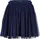 blue seven Tüllrock Midi-Länge Glitzermuster Blau 116