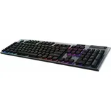 Logitech G915 X Lightspeed, schwarz, LEDs RGB, GL LINEAR, USB/Bluetooth, US (920-012698)