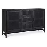 BIZZOTTO Sideboard Weston 150 x 90 x 40 cm Schwarz