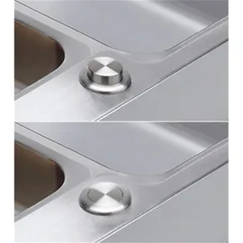 Franke Kubus KBK 110-50 Glacier + Druckknopfventil