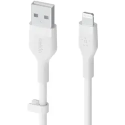 Belkin Flex Lightning/USB-A 1m mfi zert., weiß     CAA008bt1MWH