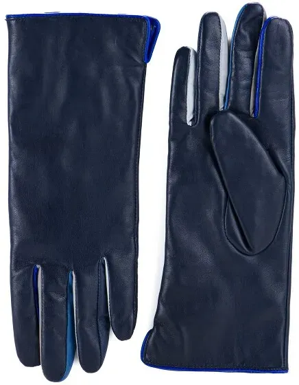 Mywalit Handschuhe Leder  blau