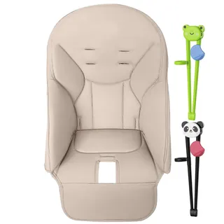 Baby Hochstuhl Sitzbezug, Baby Hochstuhl Bezug, Sitzverkleinerer Für Hochstuhl, Baby Esszimmerstuhl Sitzkissen, PU-Leder Hochstuhl Sitzauflage Für Peg-Perego, Siesta Zero3, Baoneo, Kosmic Jané