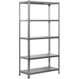 Proregal Schwerlastregal Metall 180x90x40cm verzinkt
