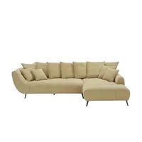 Bobb Ecksofa Bellani III ¦ gelb ¦ Maße (cm):