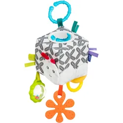 Greifspielzeug FEHN "Activity-Würfel Raupe", bunt, Greifspielzeug, KinderB:10cm H:10cm L:10cm, Softvelour, B:10cm H:10cm L:10cm