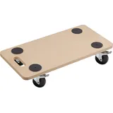 Meister Craft Metafranc Transportroller mit Bremse, 590 x 290mm, Tragkraft 200kg