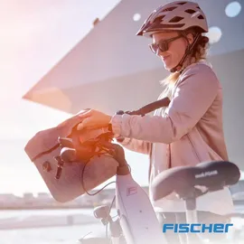 Fischer Fahrradhelm Urban Plus New York S/M türkisblau matt