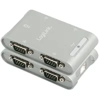 Logilink USB 2.0 auf 4x Seriell Adapter