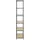 ac-design Bücherregal 77 x 185 x 35 cm Schwarz