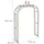 Relaxdays Rosenbogen 240 x 155 x 39 cm Braun