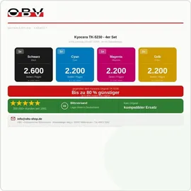 OBV Kompatibel zu Kyocera TK-5230 CMYK