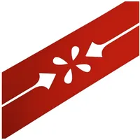 zaun|zu® Sichtschutzstreifen 2,55 m Rot