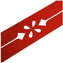 zaun|zu® Sichtschutzstreifen 2,55 m Rot