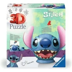 RAVENSBURGER 11574 3D Puzzle-Ball 72 Teile Disney Stitch mit Ohren