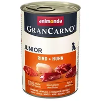 Animonda GranCarno Fleisch Pur Junior Rind + Huhn 6 x 400 g