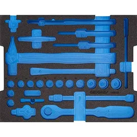 Gedore Schaumstoffeinlage Polyester 230 mm x 398 mm blau