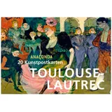 Anaconda Postkarte Postkartenbuch Henri de Toulouse-Lautrec