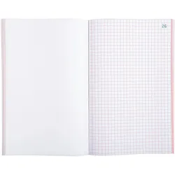 Exacompta 3248E 10x Duplicate Book 21x13.5cm Squared 50 Pgs - x 10 -
