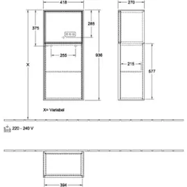 Villeroy & Boch Finion Seitenschrank F51