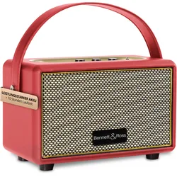 Bennett & Ross BB-820RD Blackmore Junior Bluetooth® Akku Lautsprecher Rot