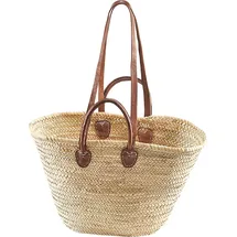 Locker Ibizatasche Strandtasche Braun