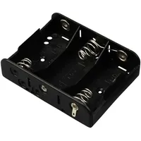 TRU Components TC-13220496 Batteriehalter 3x Baby (C) Lötanschluss (L