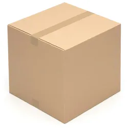 KK Verpackungen 100 Faltkarton 400 x 400 x 400 mm Versand Kartons Faltschachteln DHL Hermes DPD