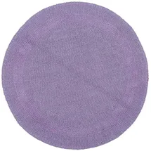Homescapes Badematte Flieder Ø 80 cm