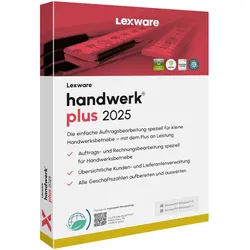 Lexware handwerk plus 2025 Jahresversion 365-Tage