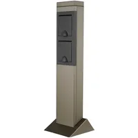 REV Ritter Gartensteckdose 2-fach Silber