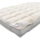 Traumschlaf Unterbett Matratzentopper Merino mit Zirbe 90x200 cm