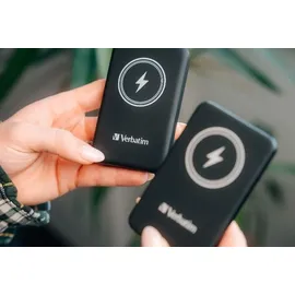 Verbatim Charge 'n' Go 5000 mAh Fast Charge, Quick Charge 3.0, USB PD 3.0, Adaptive Fast Charge LiPo