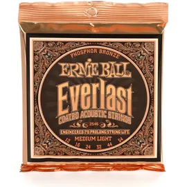 Ernie Ball 2546 Everlast Coated Phosphor Bronze Medium Light