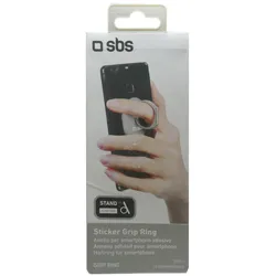 SBS Ringhalterung Finger Rückseite Smartphone Halterung Unterstützung Grip silbe