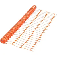 vidaXL Gartenzaun 100 x 100 cm Orange/Kunststoff