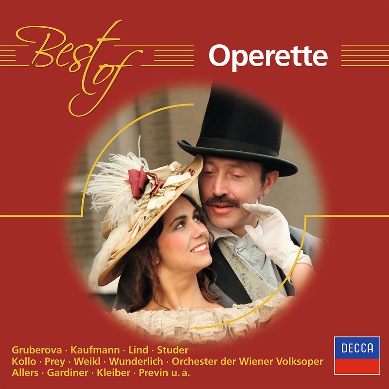 Best Of Operette - Domingo  Fleming  Gruberova  Wso  Wp  Barenboim. (CD)