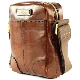 the Bridge Vespucci Man Bag Umhängetasche Leder Brown