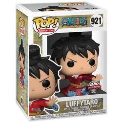 One Piece Ruffy im Kimono Luffytaro 921 Metallic Funko POP Sammelfigur