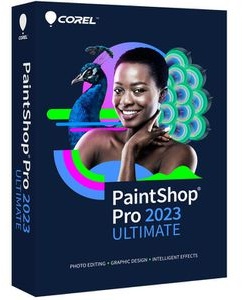 Corel Grafiksoftware PaintShop Pro 2023 Ultimate, Windows, Lizenz-Code, Vollversion