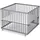 Sämann Laufgitter mit Matratze Cloud Air - grau - Premium Kollektion | Gr.: 100x100 cm