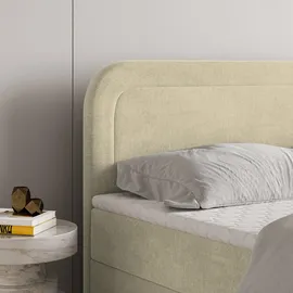 masseno Boxbett 160 x 200 cm Gelb