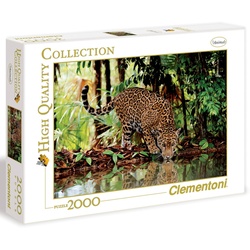 Clementoni® Puzzle High Quality Collection, Leopard, 2000 Puzzleteile, Made in Europe bunt