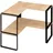 Five 5five - eckregal 2-stufig "blackwood"