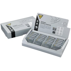 TOPEAK Unisex-Adult Flicken FlyPaper Glueless Patch Kit Flickzeug, Black, One Size