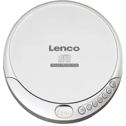 Lenco CD-201SI - CD-Player - Silber