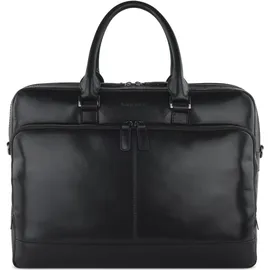 Bugatti Romano Aktentasche Leder 40 cm Laptopfach schwarz