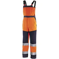 Big Arbeitsschutz teXXor 4335-48 Warnschutz-Latzhose Buffalo, leuchtorange/navy