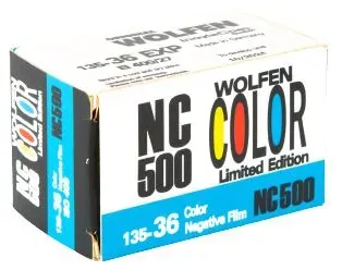 originalWOLFEN Classic Color Negativ Film NC500-36